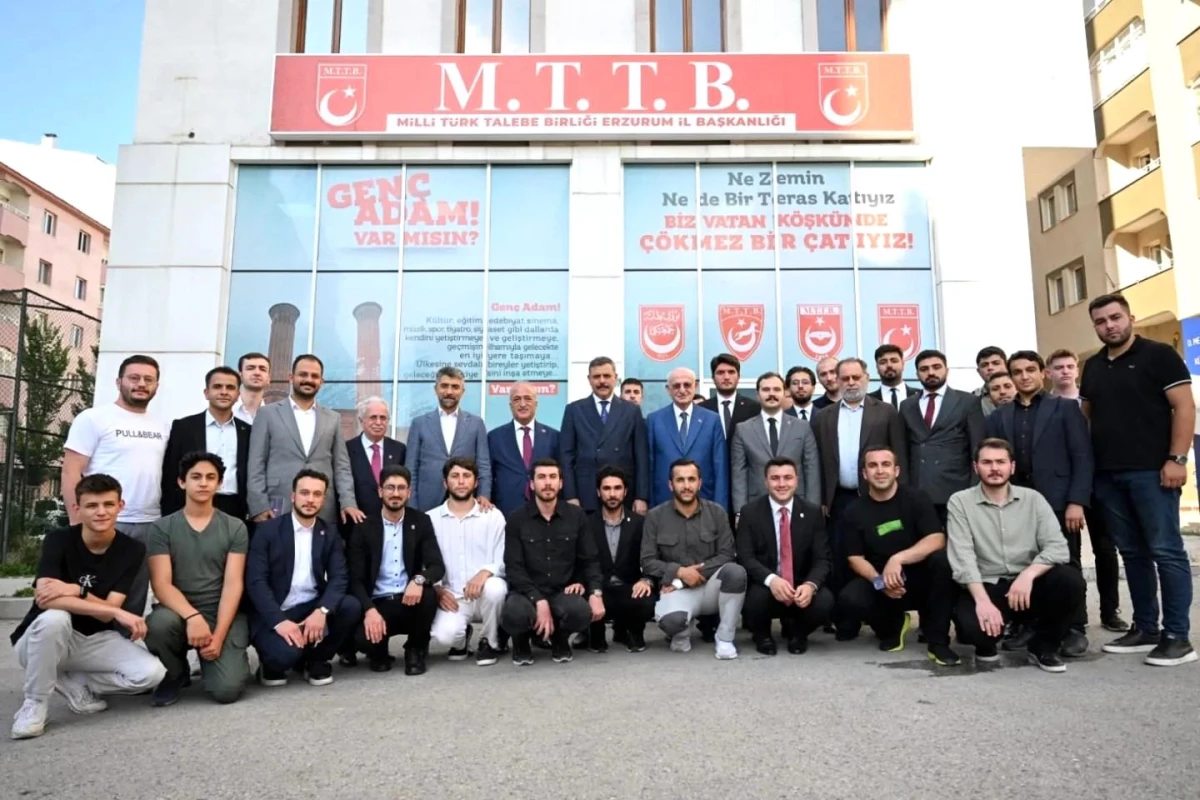 TBMM Başkanı İsmail Kahraman, Erzurum’da Vali Çiftçi’yi ziyaret etti